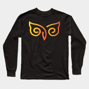 owl art Abstract Long Sleeve T-Shirt